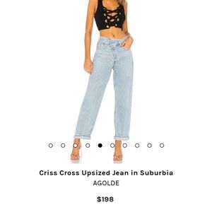 Agolde Criss Cross jeans